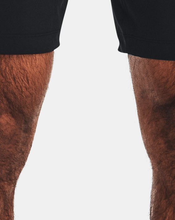 Men's UA Unstoppable Hybrid Shorts in Black image number 0