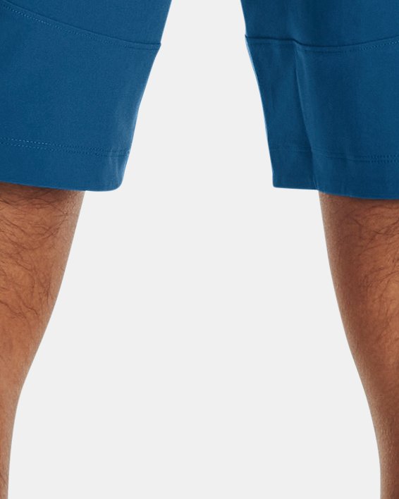 Men's UA Unstoppable Hybrid Shorts, Blue, pdpMainDesktop image number 1