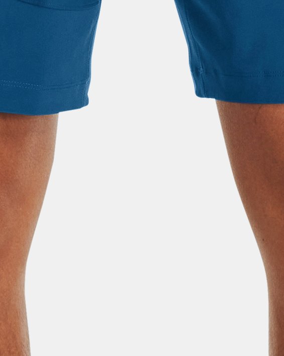 Men's UA Unstoppable Hybrid Shorts, Blue, pdpMainDesktop image number 0
