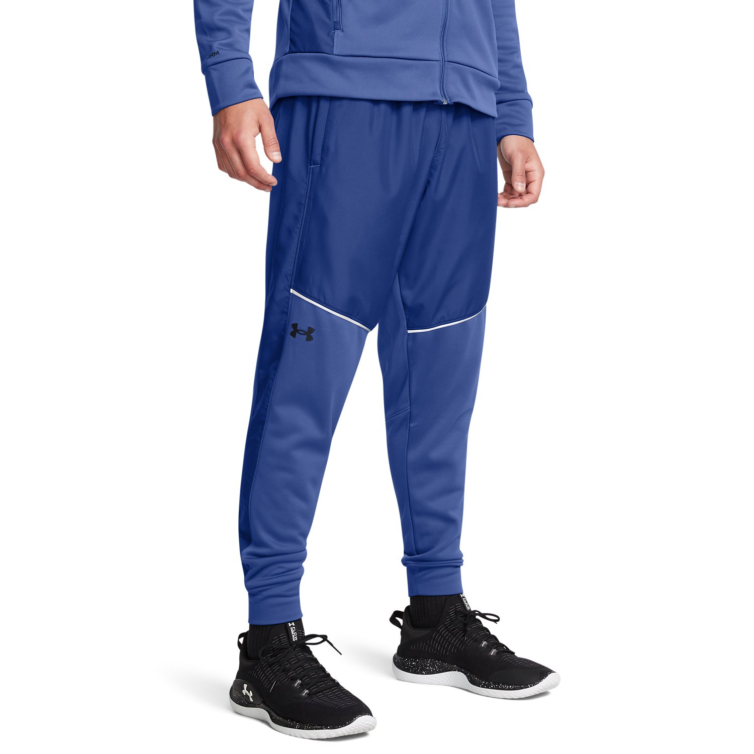 Under armour fitted joggers sale