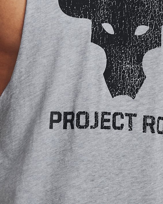 flotante Médula ir de compras Camiseta sin mangas Project Rock Brahma Bull para hombre | Under Armour