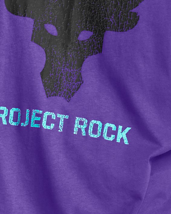 Men's Project Rock Brahma Bull Tank in Purple image number 0