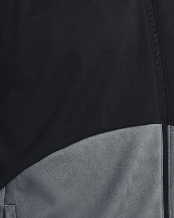 Men's UA Tricot Jacket, Black, pdpMainDesktop image number 0