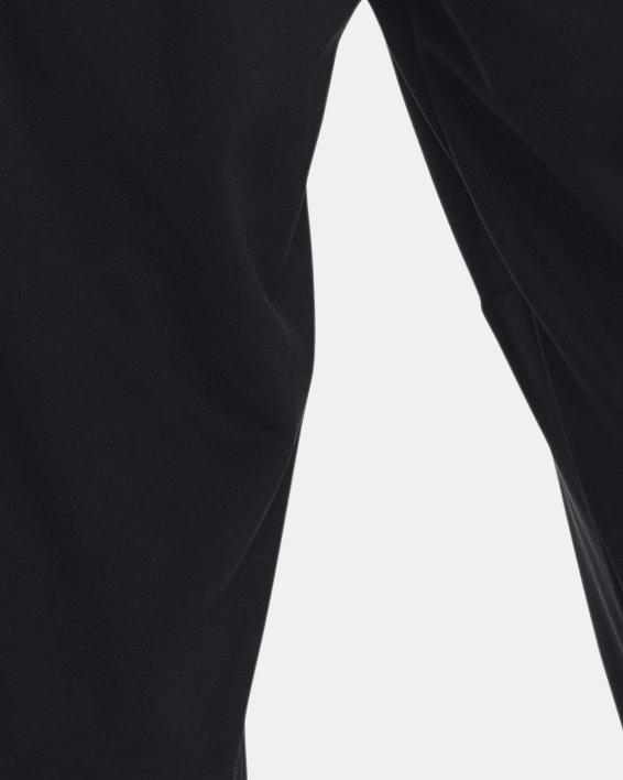 Men's UA Tricot Track Pants in Black image number 1