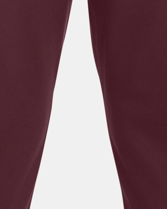 Men's UA Tricot Track Pants, Maroon, pdpMainDesktop image number 1