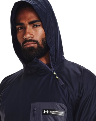 남성 UA RUSH&trade; 우븐 아노락 image number 4