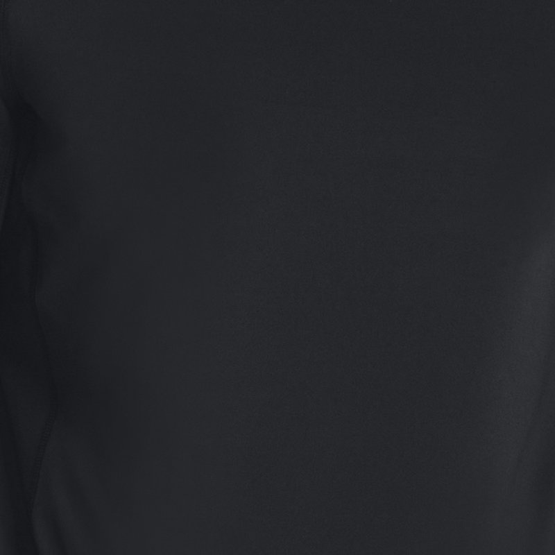 Men's Under Armour RUSH™ SmartForm Mock Long Sleeve Black / Black XL
