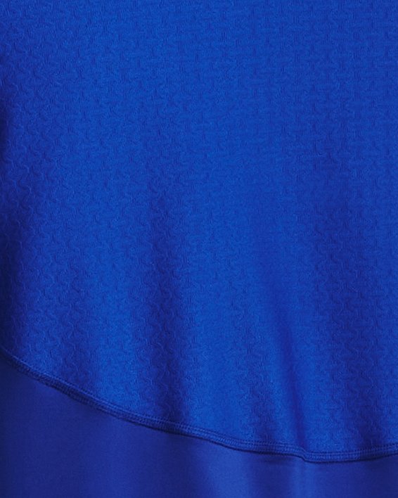 Men's UA RUSH™ SmartForm Mock Long Sleeve, Blue, pdpMainDesktop image number 1