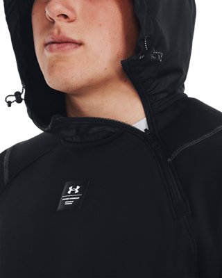 Men's UA RUSH&trade; Fleece Hoodie image number 4