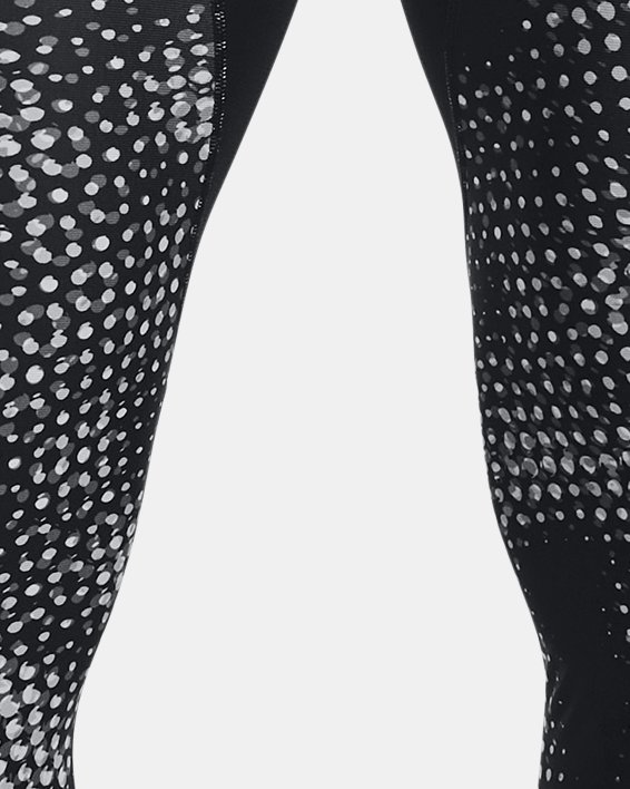 Men's HeatGear® Printed Leggings, Black, pdpMainDesktop image number 0