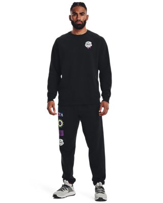 Men's UA Elevated Terry Joggers image number 2