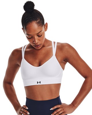 4 Reggiseni Sportivi Senza Ferretto - Top Bra Con Scollo A V, Imbottiti, Comfortevoli - Foto 4