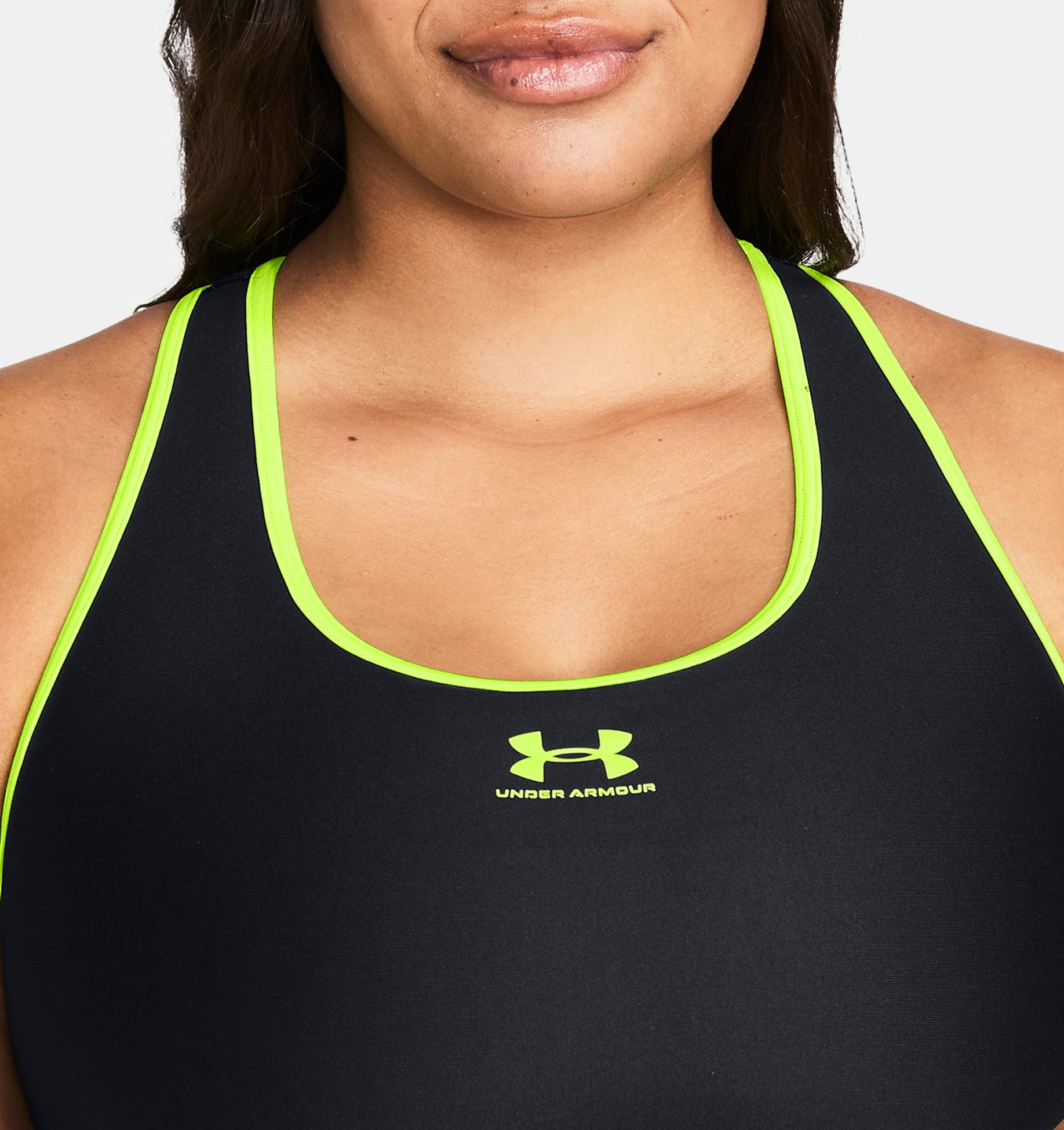 Under Armour Authentics Mid Padless - Sports bra Women's, Buy online