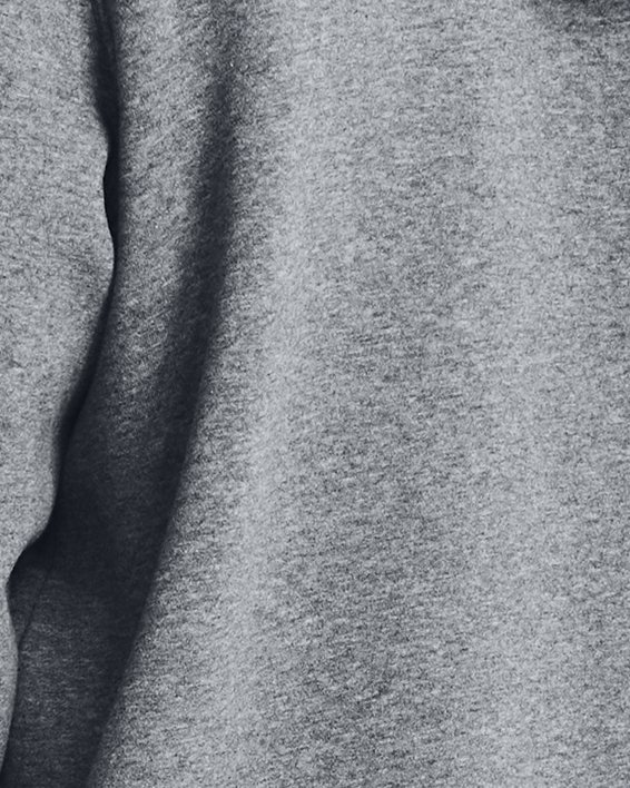 เสื้อฮู้ด UA Essential Fleece สำหรับผู้ชาย in Gray image number 1