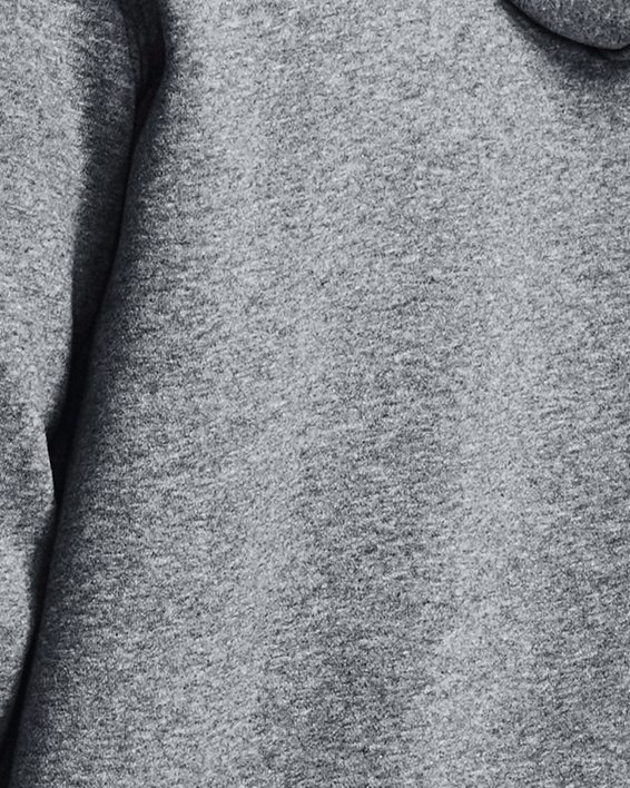 Sweat à capuche entièrement zippé UA Essential Fleece pour homme, Gray, pdpMainDesktop image number 1