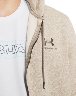 UA Icon Fleece-Hoodie mit durchgehendem Zip für Herren | Under Armour 