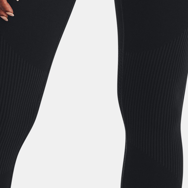 Legging longueur chevilles sans coutures Under Armour RUSH™ pour femme Noir / Iridescent XS