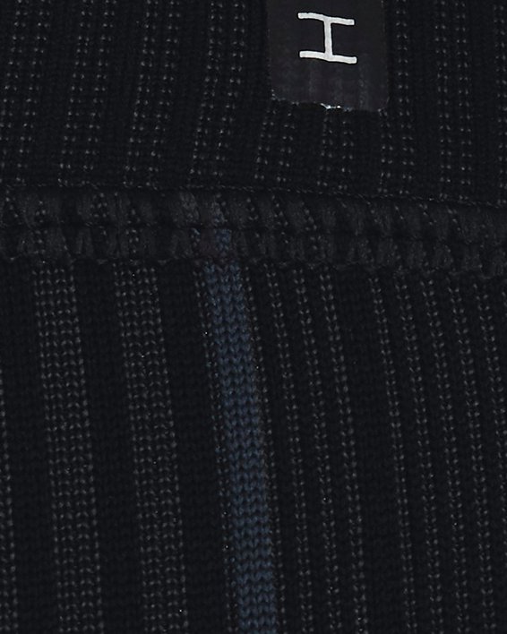 女士UA RUSH™ Seamless緊身九分褲 in Black image number 3