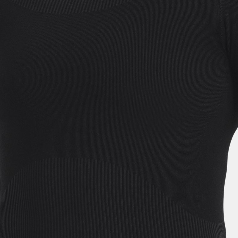 Damesshirt Under Armour RUSH™ Seamless met lange mouwen Zwart / Iridescent XL
