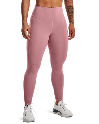 Leggings hasta el tobillo UA RUSH&trade; para mujer, Pink, pdpMainDesktop image number 0