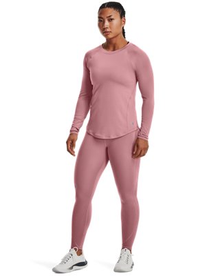 Leggings hasta el tobillo UA RUSH&trade; para mujer, Pink, pdpMainDesktop image number 2