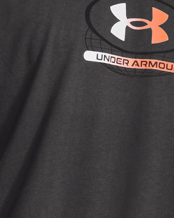 เสื้อแขนสั้น UA Global Lockertag สำหรับผู้ชาย in Gray image number 0