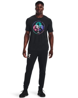 男士UA Tri-Globe短袖T恤 image number 2