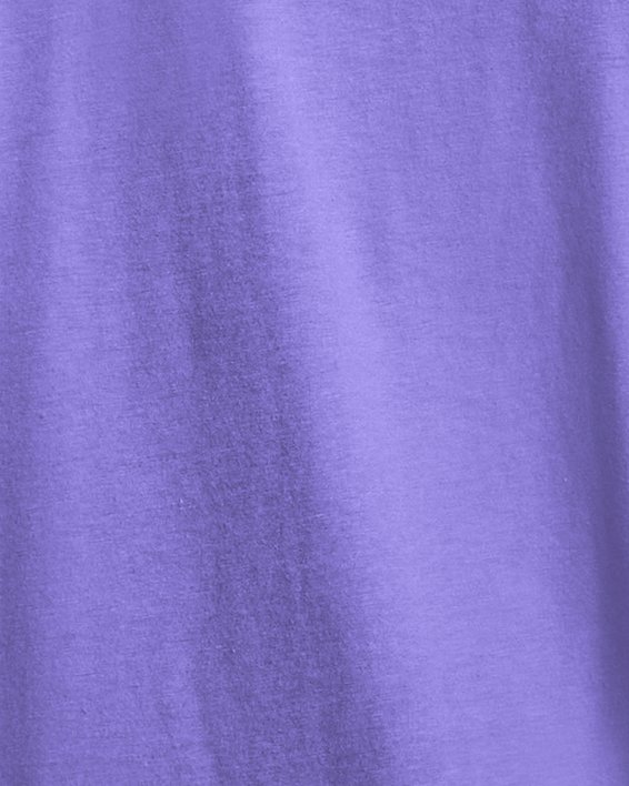 男士UA Tri-Globe短袖T恤 in Purple image number 1
