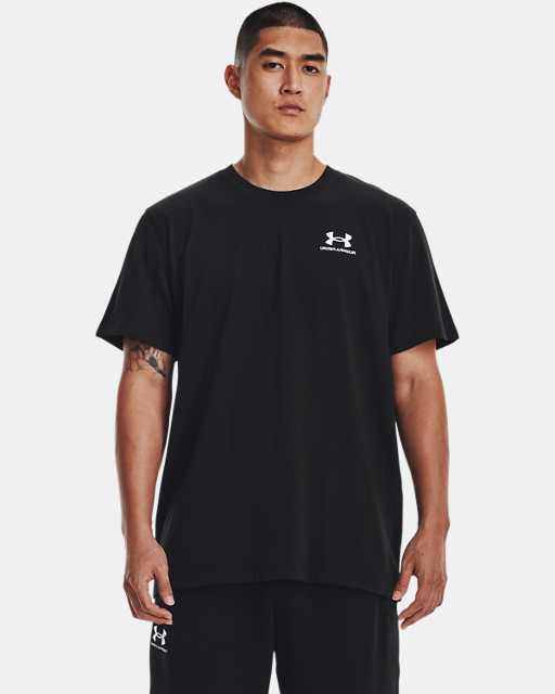 Men's UA Logo Embroidered Heavyweight Short Sleeve Men's UA Logo Embroidered Heavyweight Short Sleeve