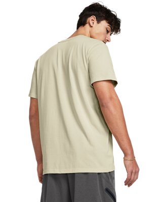 UA Heavyweight Kurzarm-Oberteil mit aufgesticktem Logo für Herren 