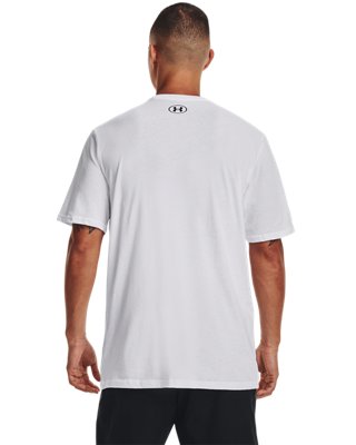 Men's UA Brush Stroke Football Short Sleeve image number 1