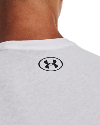 Men's UA Brush Stroke Football Short Sleeve image number 3