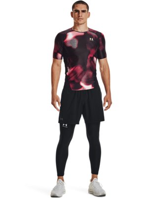 男士UA Iso-Chill Compression印花短袖T恤 image number 2