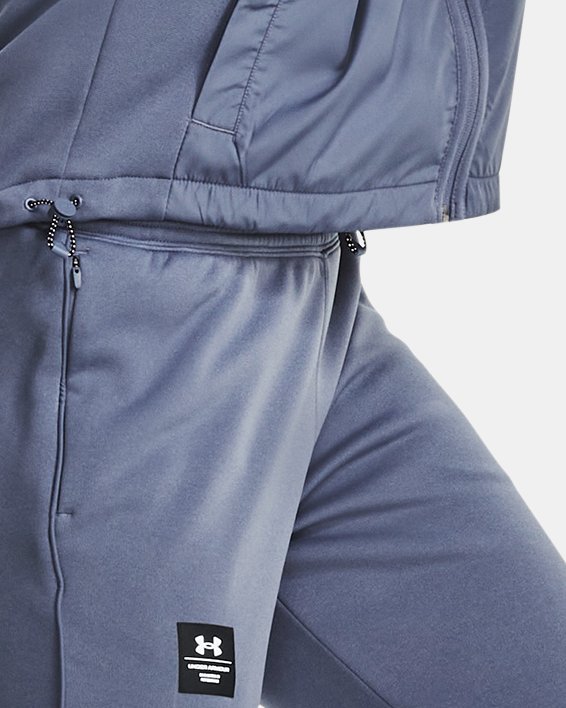 Pants UA RUSH™ Fleece para Mujer, Purple, pdpMainDesktop image number 3