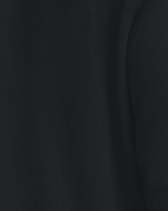 Herenshirt UA Essential Fleece met ronde hals, Black, pdpMainDesktop image number 1
