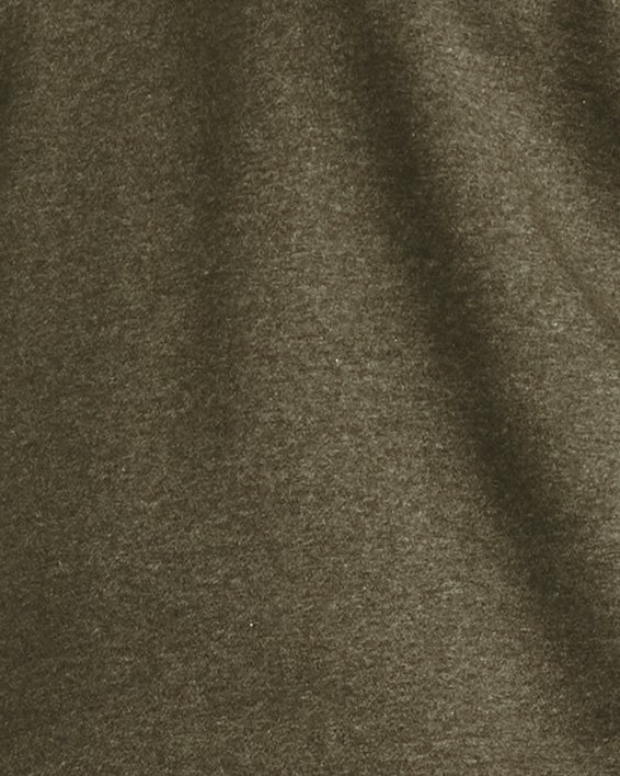 Herren UA Essential Fleece Oberteil mit Rundhalsausschnitt, Green, pdpMainDesktop image number 0