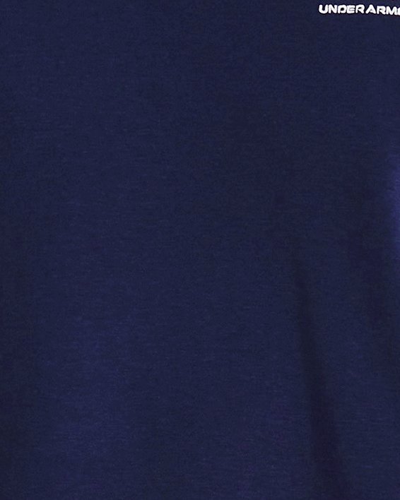 Herenshirt UA Essential Fleece met ronde hals, Blue, pdpMainDesktop image number 0