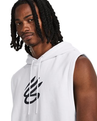 Men's Curry Fleece Sleeveless Hoodie | Under Armour
