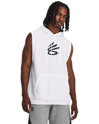 Men's Curry Fleece Sleeveless Hoodie | Under Armour