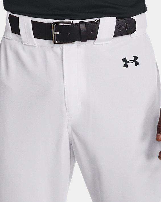 Men's UA Utility Baseball Pants, White, pdpMainDesktop image number 2