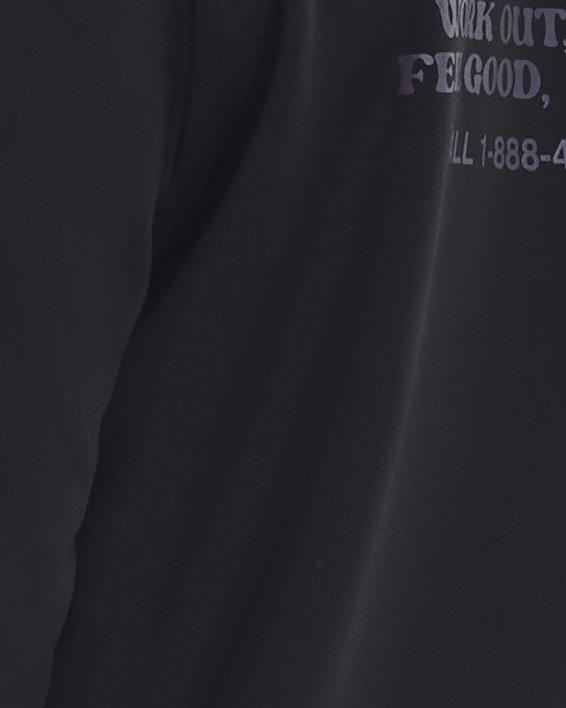 Sudadera con capucha Armour Fleece® para hombre, Black, pdpMainDesktop image number 1