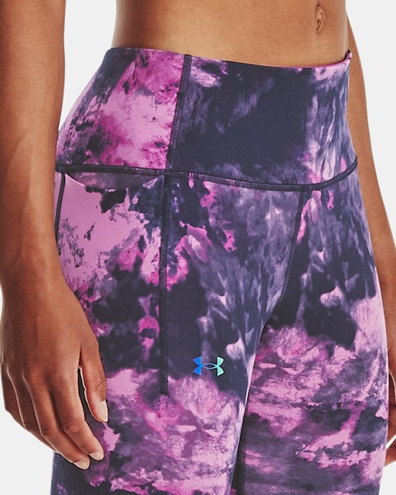 Leggings UA RUSH™ SmartForm para Mujer, Purple, pdpMainDesktop image number 3