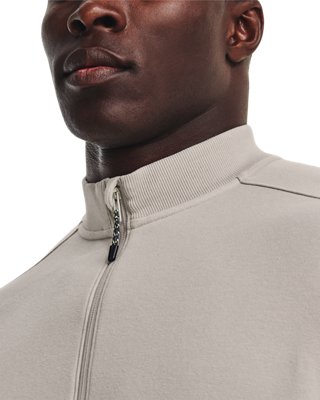 Sudadera con media cremallera UA Run Trail para hombre, Gray, pdpMainDesktop image number 3