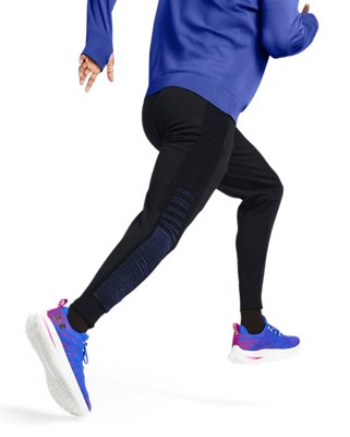 Pants UA IntelliKnit Run para hombre, Black, pdpMainDesktop image number 3