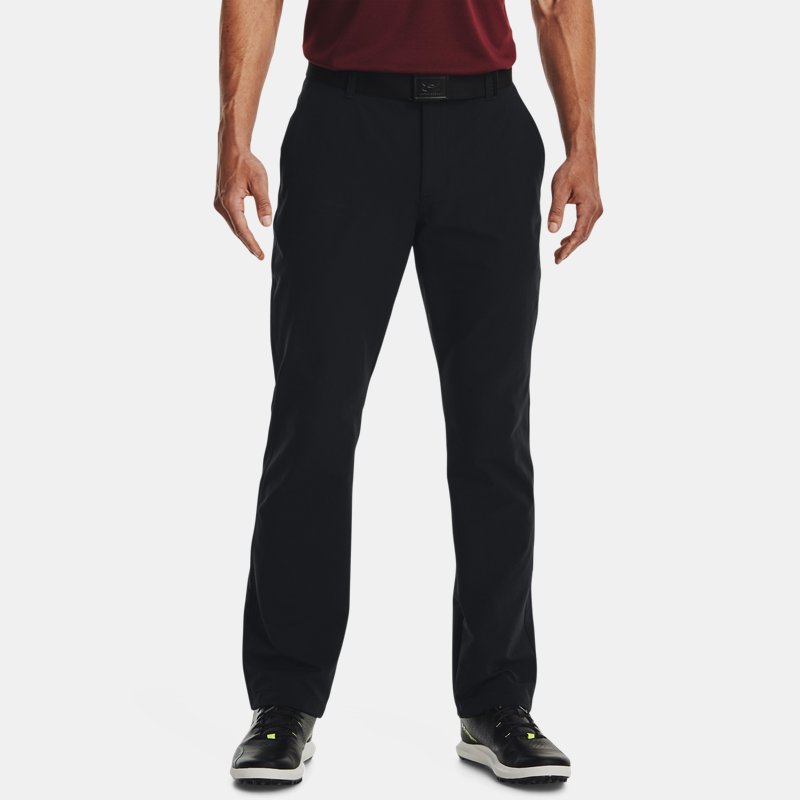 Men's Under Armour Matchplay Tapered Pants Black / Black 36/36