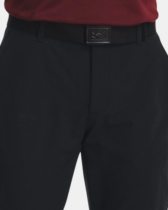 Men's UA Matchplay Tapered Pants in Black image number 2