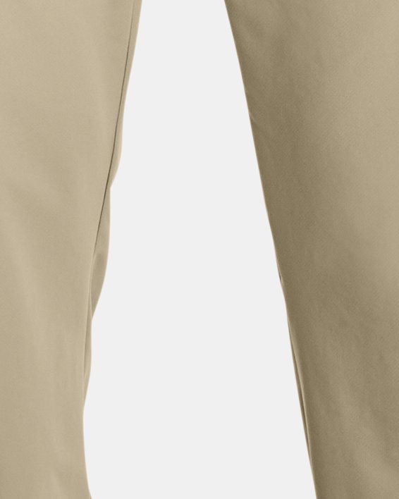 Men's UA Matchplay Tapered Pants in Brown image number 0