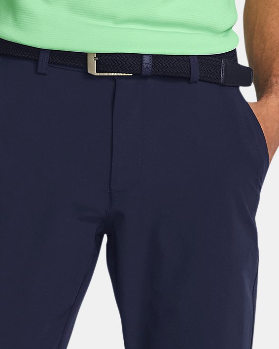 Men's UA Matchplay Tapered Pants, Blue, pdpMainDesktop image number 2