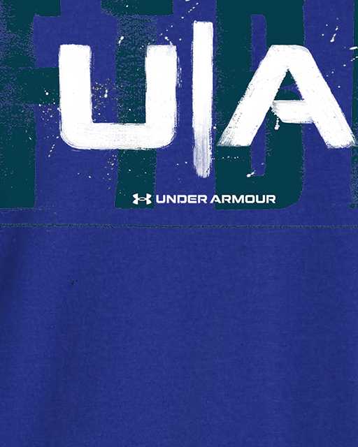 Men's UA Football Printed Short Sleeve
