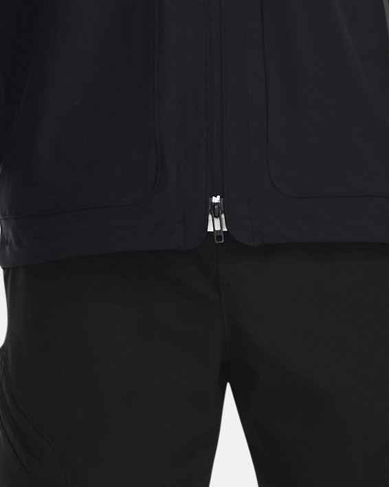 Men's UA Unstoppable Cargo Shorts in Black image number 2